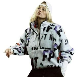 Free People Movement Stand Out Never Still Fleece Pullover Jacket XS NWT